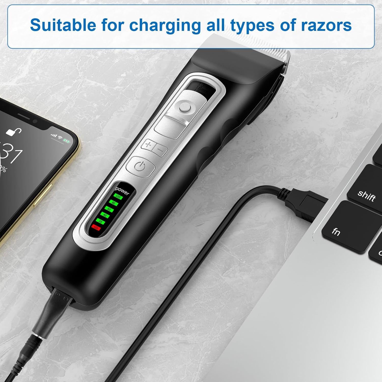 8 PCS Power Cord 5V Replacemen - Beard Trimmer recension och pris