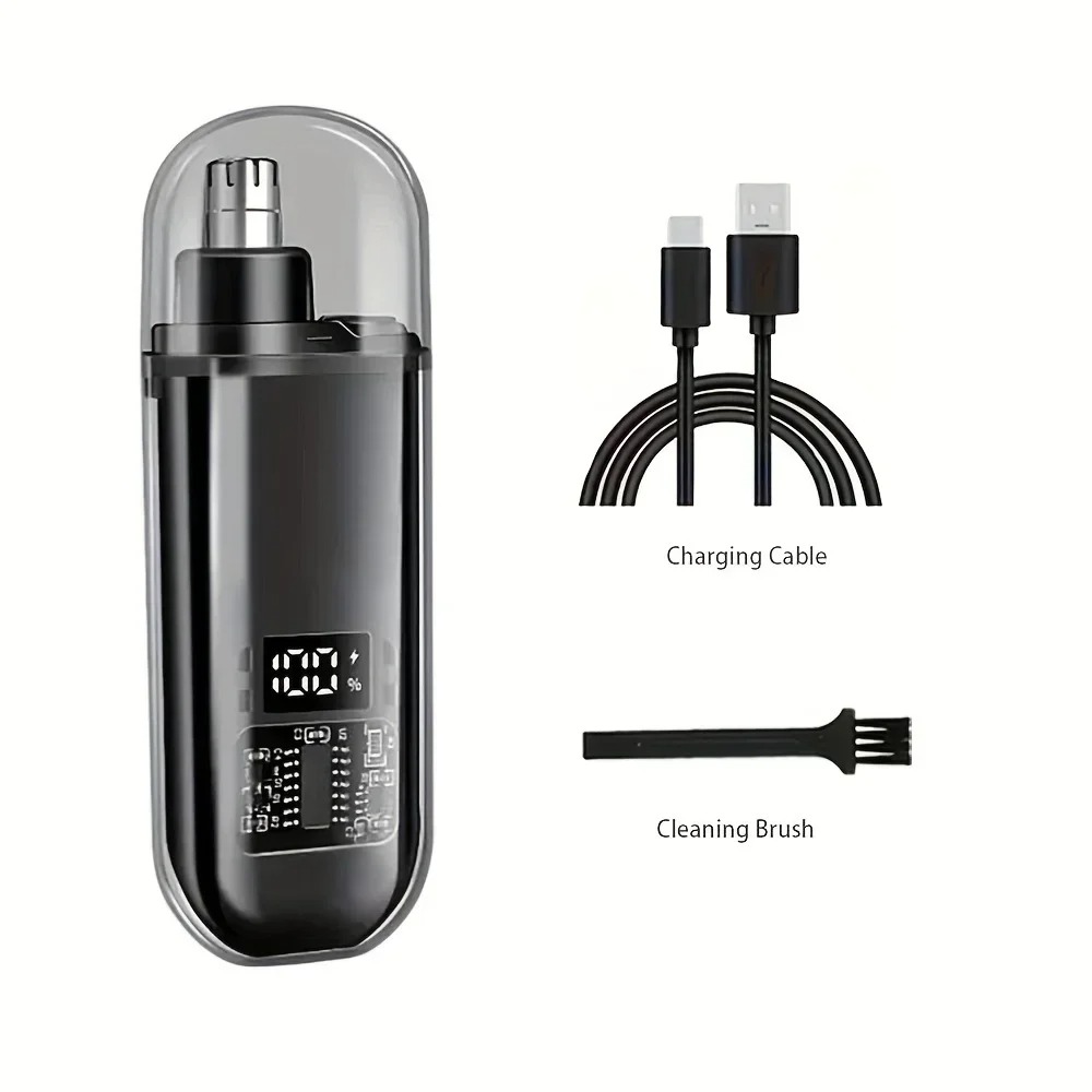 USB Rechargeable Nose & Ear Ha - Mens Grooming Travel Kit recension och pris