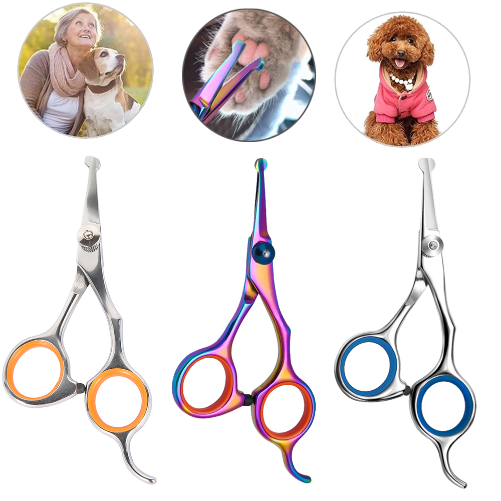 Safety Round Head Stainless St - Grooming Scissors recension och pris