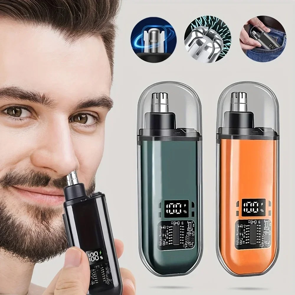 USB Rechargeable Nose & Ear Ha - Mens Grooming Travel Kit recension och pris