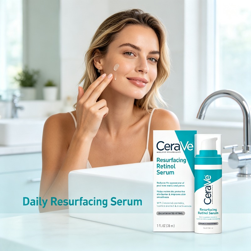 CeraVe Resurfacing Retinol Ser - Hair Clipper recension och pris
