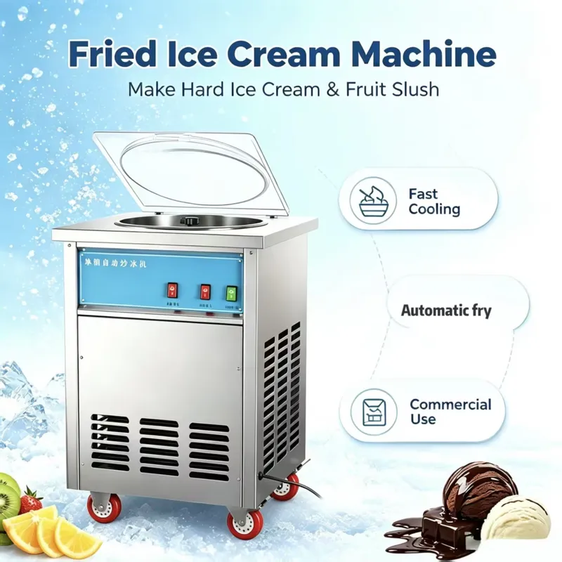Automatic Fried Ice Cream Make - Shaving Cream recension och pris