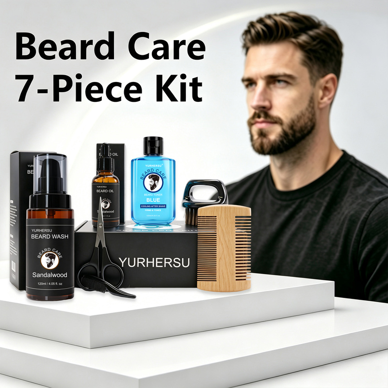 Beard grooming kit (7 pieces)3 - Grooming Kit recension och pris